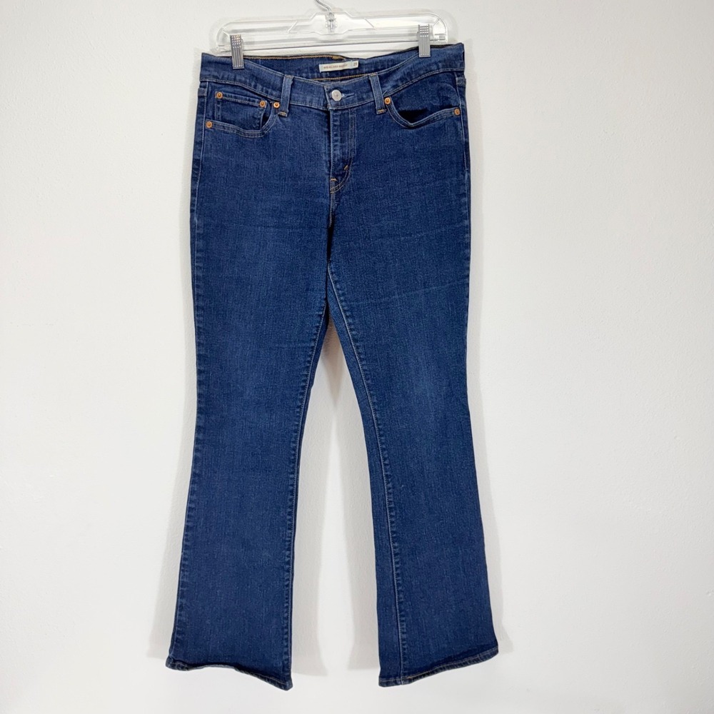 Levi's 415 Womens Relaxed Bootcut Classic Denim Blue Medium Wash Jeans 29 X 32